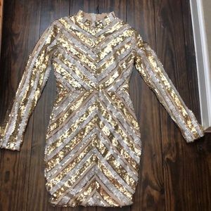 Sequin cocktail dress